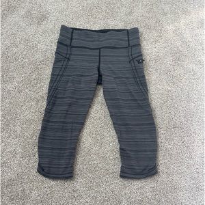 Lululemon stripped leggings